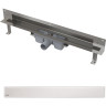 Дренажная система ALCAPLAST APZ5-SHADE-950 SPA для монтажа в стену, нержавеющая сталь, матовая